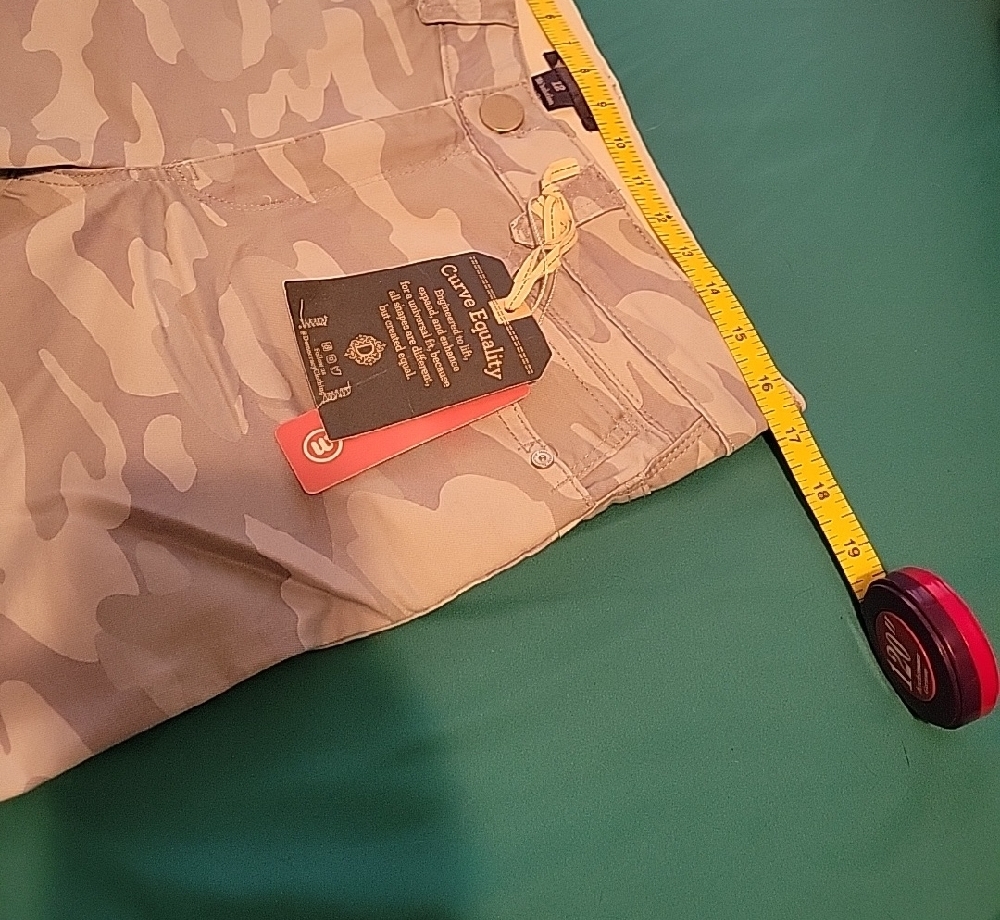 NWT Democracy "Ab" Solution Lt Blue/Gray Camouflage Ankle Skimmer - Picture 4 of 4